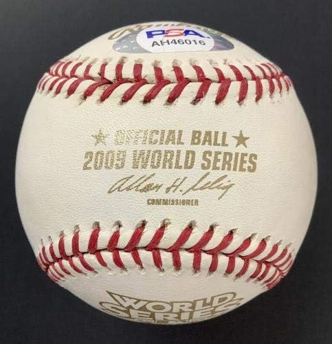 Mariano Rivera potpisao bejzbol Selig 09 Svjetske serije Logo Autogram InSC PSA/DNA - Autografirani bejzbol