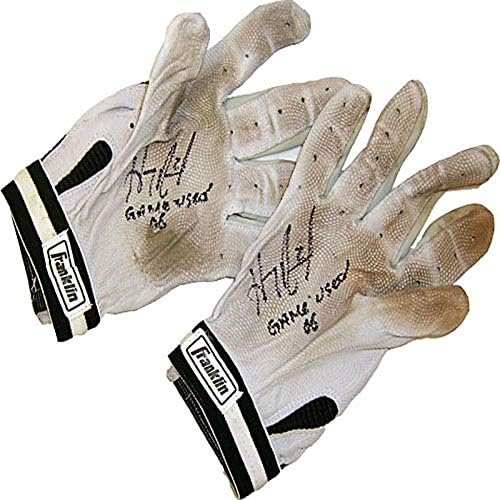 Rabljene rukavice za Bejzbol iz 2007. godine s potpisom Hanleigh Ramirez-rukavice s autogramom