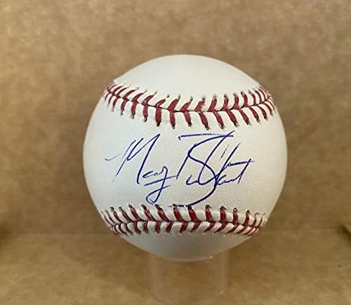 Morgan Burkhart Boston Red Sox/Royals potpisao je autogramirani M.L. Bejzbol w/coA