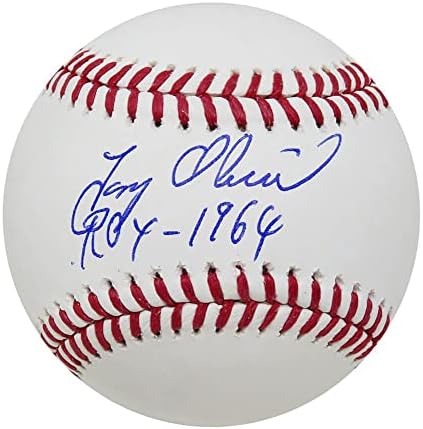Tony Oliva potpisao je Rawlings Službeni MLB bejzbol s Royom 1964 - Autografirani bejzbol