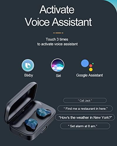 Pravi bežični uši Bluetooth u ušnim slušalicama za iPhone android plavi zub 5.0 ušne pupoljke TWS bežični uši za PC TV slušanje