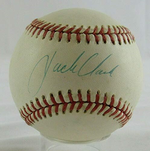 Jack Clark potpisao je autogram Rawlings Baseball B113 - Autografirani bejzbols