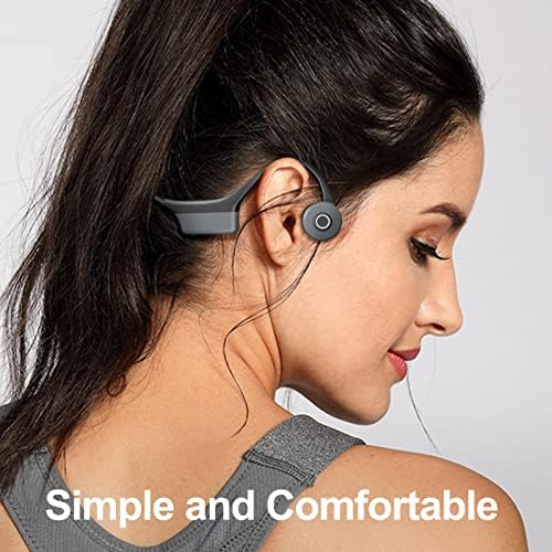 Wanfei Slušalice za provođenje kostiju koje pokreću Bluetooth slušalice, bežične slušalice otvorenog uha s mikrofonom, IP55