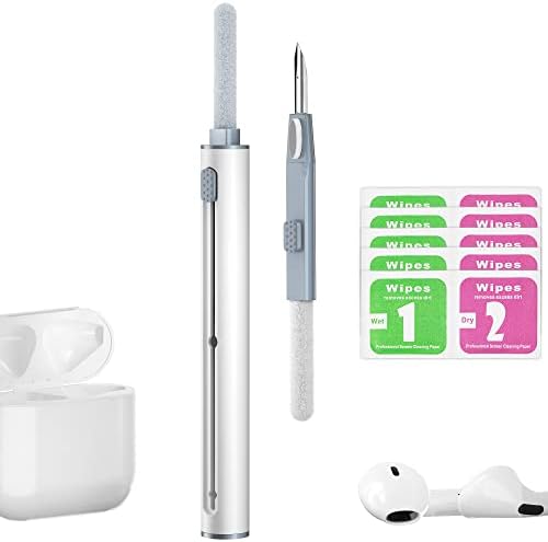 AirPod Cleaner komplet, Bluetooth AirPods Pro ušne ušice za čišćenje olovke s mekom četkicom spužva s spužvom, višenamjenski