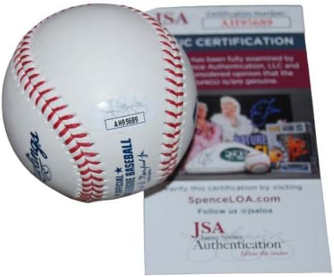Parker Meadows potpisao je prospekt OML bejzbol JSA CoA AH95689 - Autografirani bejzbol