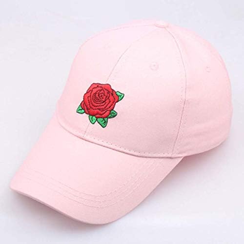& Modna bejzbolska kapa s cvjetnim printom, Muška traper bejzbolska kapa s vezom, ženske bejzbolske kape s nogometnim vizirom,