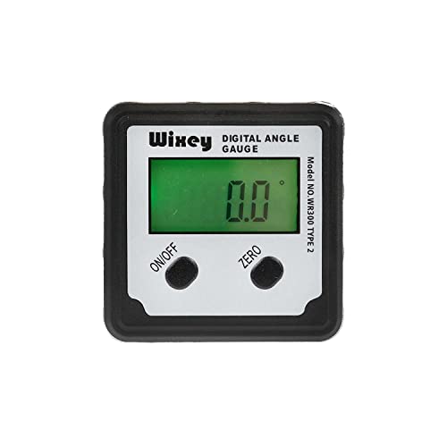 Wixey digitalni kutni mjerač tipa 2 s magnetskom bazom i pozadinskom osvjetljenjem