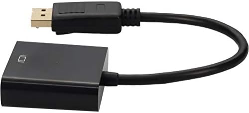 Addon DisplayPort mužjak u VGA ženski kabel za adapter, 8in, crni