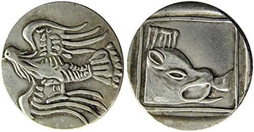 Grčki novčić imitacija imitacija srebrna replika komemorativna kovanica amaterska zbirka za rukovanje suvenirskom ukrasom