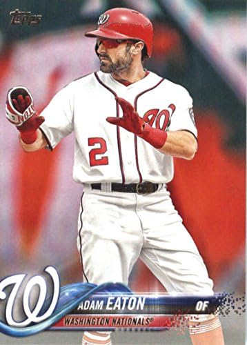 2018 Topps Series 2683 Adam Eaton Washington Nationals Baseball Card - GotBaseballCards