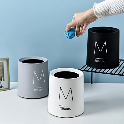 Skimt mini smeće limenke nordijske radne površine dvoslojne mini smeće kanta za kavu za kavu stol za stol kreveta za pohranu
