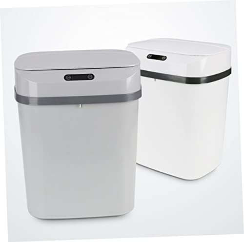 1pc Smart kanta za smeće četkica za šminku kutija za smeće s poklopcem kanta za smeće s poklopcem automatski otvarajuća kanta