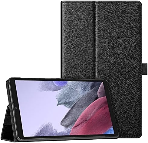 Slučaj Fintie Folio za Samsung Galaxy Tab A7 Lite 8,7 inča 2021 Model, Slim Fit Premium veganski kožni poklopac, crno