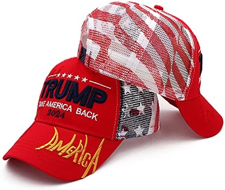 Šešir 2024 šešir Donalda Trumpa Grab America s vezom američke zastave podesiva bejzbolska kapa