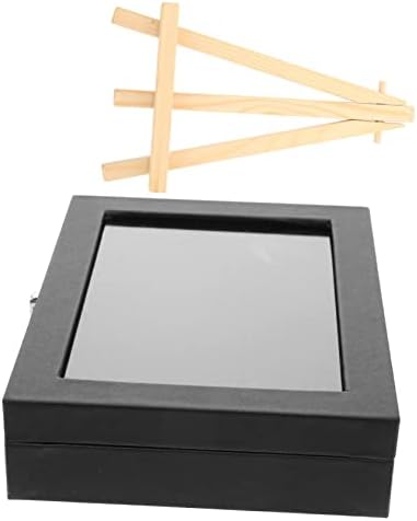 Zerodeko 4PCS BOX Brooch Storage Box Clear Organizator Box Spužva ploča Postavljanje