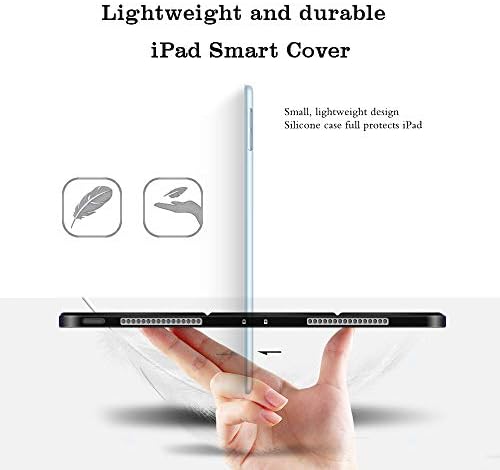 Fullgaden iPad futrola - ultra tanki lagani poklopac pametne školjke s prozirnim smrznutim leđima ， višestruki odabir modela,