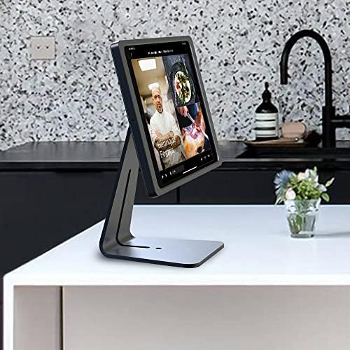 Emonita Magnetic Stand s futrolom za punjenje za iPad Mini 6 Gen Black. Klasični l oblik, jaki magneti, čvrsta metalna baza,