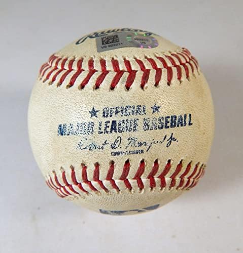 2022 Arizona Diamondbacks Col Rockies Game Upotrijebljena bejzbol Chacin Walker Foul - Igra korištena bejzbols