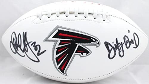 Jamal Anderson Autografirani nogomet logotipa Atlanta Falcons w/insc.- JSA svjedočanstvo - Autografirani nogomet