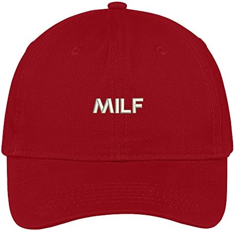 Trgovačka trgovina odjeće milf vezeni mekani pamuk niski profil tata šešir bejzbol kapa
