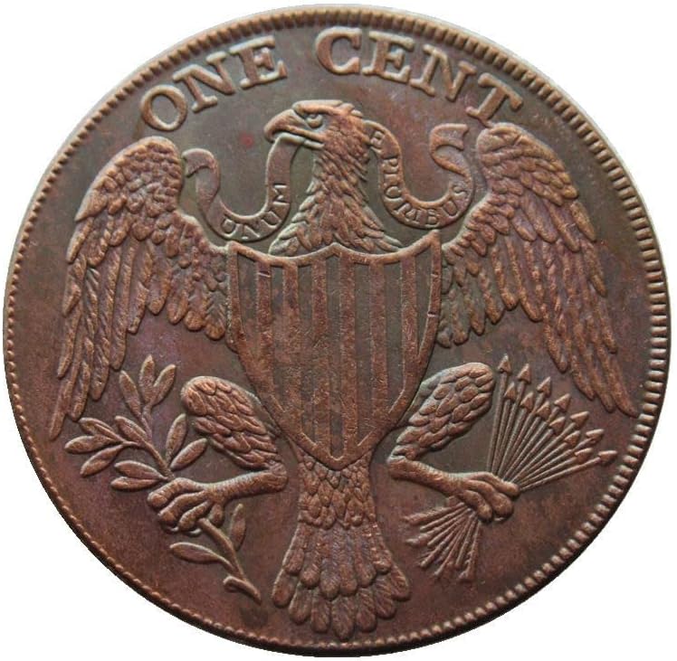Američki novčić 1 Pence Washington 1791 bakrena replika Coin Coin Replica komemorativni novčić