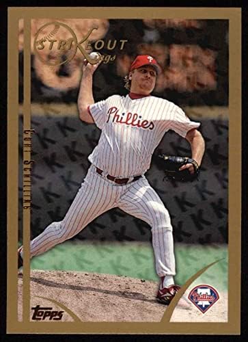 1999. Topps 447 Strikeout Kings Curt Schilling Philadelphia Phillies NM/MT Phillies