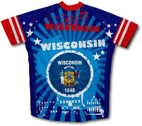 ScudoPro Wisconsin biciklistički dres kratkih rukava za muškarce