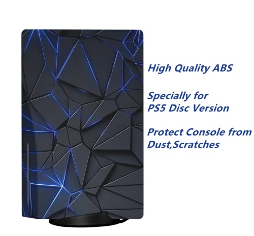 Konzola ploče za prednje ploče školjka za PS5 Disc Edition Console Anti-Sccatch Tvrda ploča pokrivaju zaštitni slučaj za