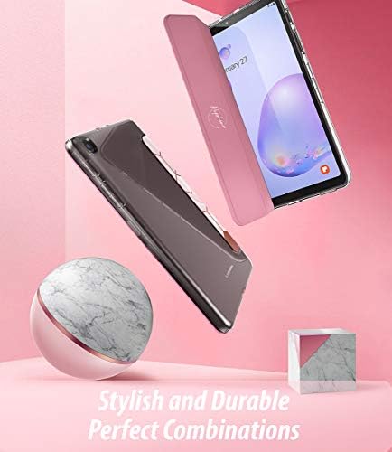 Popshine Marble Lite serija dizajnirana za Samsung Galaxy Tab A 8.4 2020 futrola, model SM-T307, Fleksibilni mekani čist