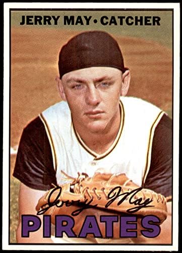 1967. Topps 379 Jerry May Pittsburgh Pirates NM+ Pirates