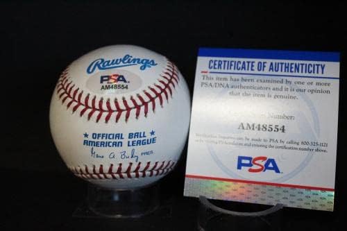 Lee MacPhail potpisao je bejzbol autogram Auto PSA/DNA AM48554 - Autografirani bejzbols