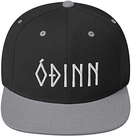 Odin Old Norse Viking Age Hat Nordic Scandinavian Pagan Snapback Cap