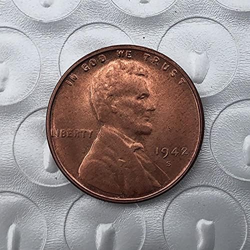 1942. Kripto valuta kripto valuta omiljena kovanica replika komemorativna kovanica stari kovanski kolekcionarski novčić sretni