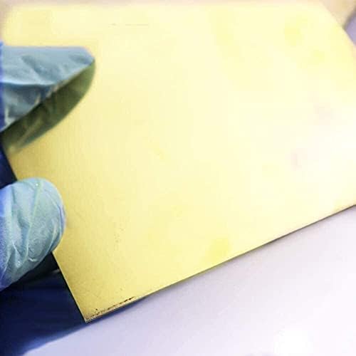 Metalni bakrena folija čisti bakreni lim Folija 962 Mesingana ploča metalni eksperimentalni lim 0,3 mm debljina, širina 300