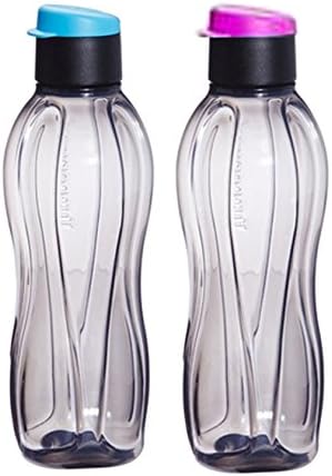 Tupperware Eco Black Flip Top Bottle boca - 500 ml - Set od 2 boca