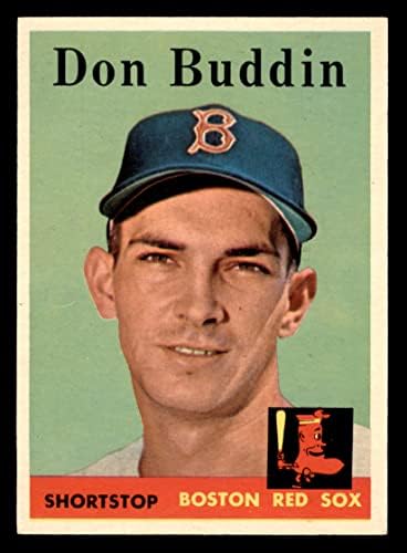 1958. Topps 297 Don Buddin Boston Red Sox Ex/Mt Red Sox