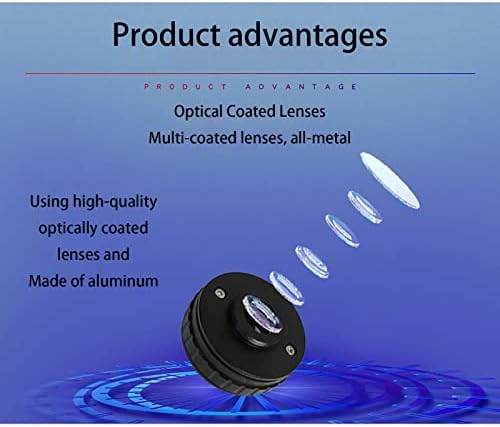 Profesionalni binokularni stereo mikroskop adapterom, sučelje za sinkronizaciju održavanja 0,5 do 1 do 1/3 adapter za proširenje