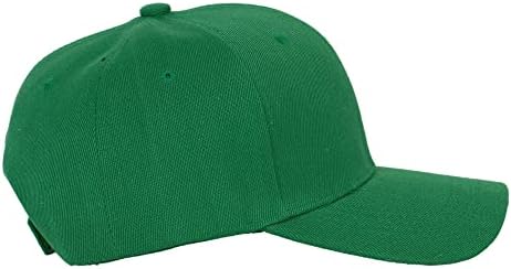 Muškara s gornje odjeće muške obične kapice za bejzbol - podesivi šešir kuglice od čvrste boje za muškarce ili žene