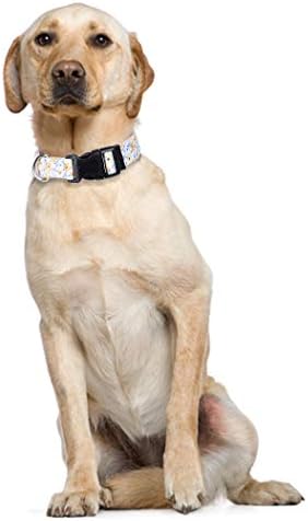 2 pakiranje ogrlice za pse cvjetne podesive najlonske matične ogrlice za male srednje velike pseće štene
