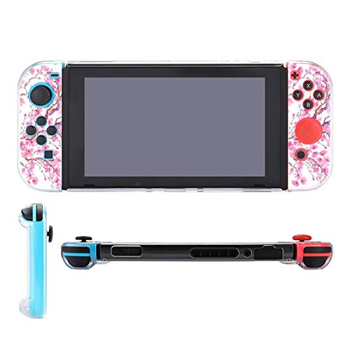 Slučaj za Nintendo Switch Chirry Blossom Akvarel Slikanje pet dijelova Postavite zaštitne poklopce Konzole za igru ​​za Switch
