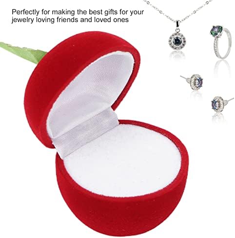 GFRGFH, poklon, poklon kutija crvena Appleova prijenosne naušnice Ogrlice prstenovi nakit za ogrlice, narukvice, prstenove,