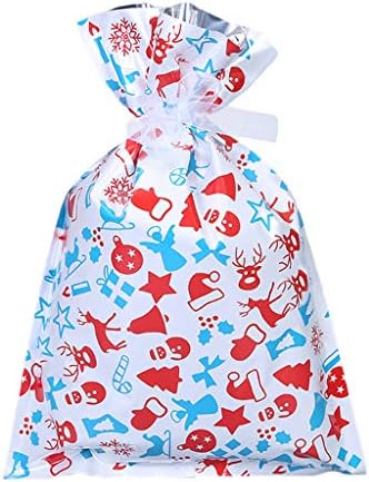 Bombon plastična vrećica s uzorkom Jelena torba Božićna Čipka snijeg slatki poklon snjegović Kućni dekor uspomena Božićni