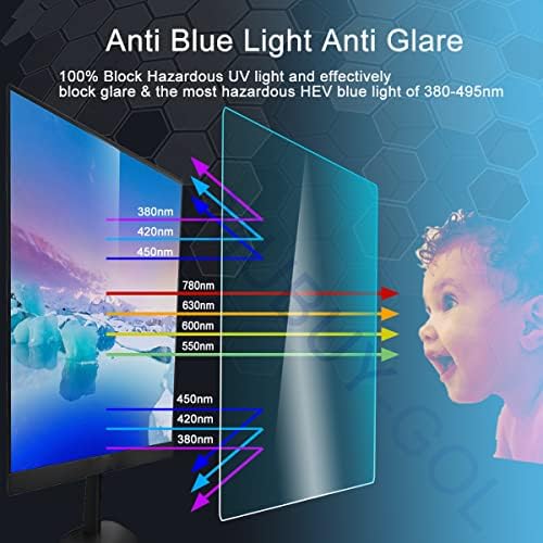 Mubuy zaštitni zaslon protiv plavog svjetla za Samsung Galaxy Book2 Pro 360 15,6 inča, Anti Blare Samsung Galaxy Book Pro