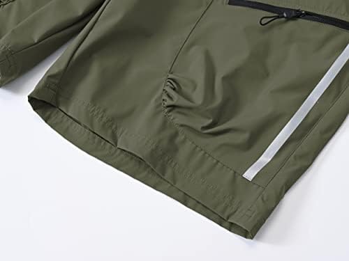 Yukaichen ženske planinarske kratke kratke kratke kratke hlače za suho rastezljivo trake s džepovima