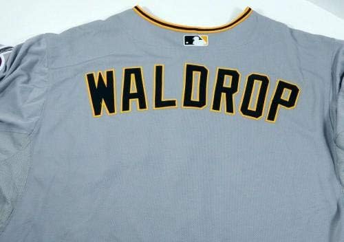 2014. Pittsburgh Pirates Kyle Waldrop Igra izdana siva Jersey Pitt33052 - Igra korištena MLB dresova