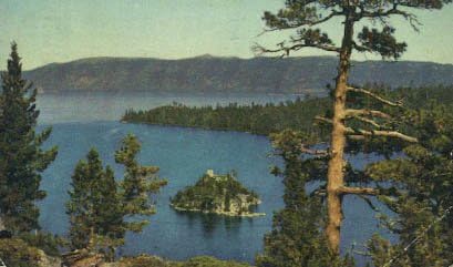 Jezero Tahoe, kalifornijska razglednica