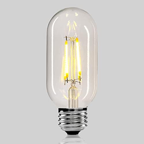 LED žarulja od 4 vata 2700k, Topla bijela Edison žarulja sa žarnom niti ekvivalent od 40 vata za luster, toaletni stolić,