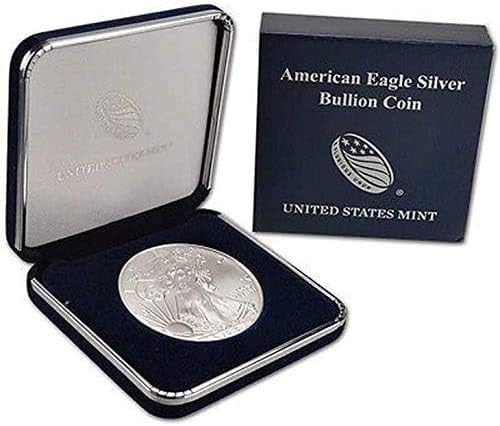 American Eagle Silver Dollar Slučajna godina, hodajući Liberty. 1 dolar 1 oz .999 čisto srebro. Necirkulirani bu do američke