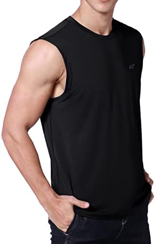 Ezrun muški trening majice bez rukava Brze suhe mišićne košulje za plivanje u teretani fitness trčanje plaža tenk vrhovi