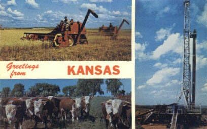Pozdrav iz, Kansas, razglednica